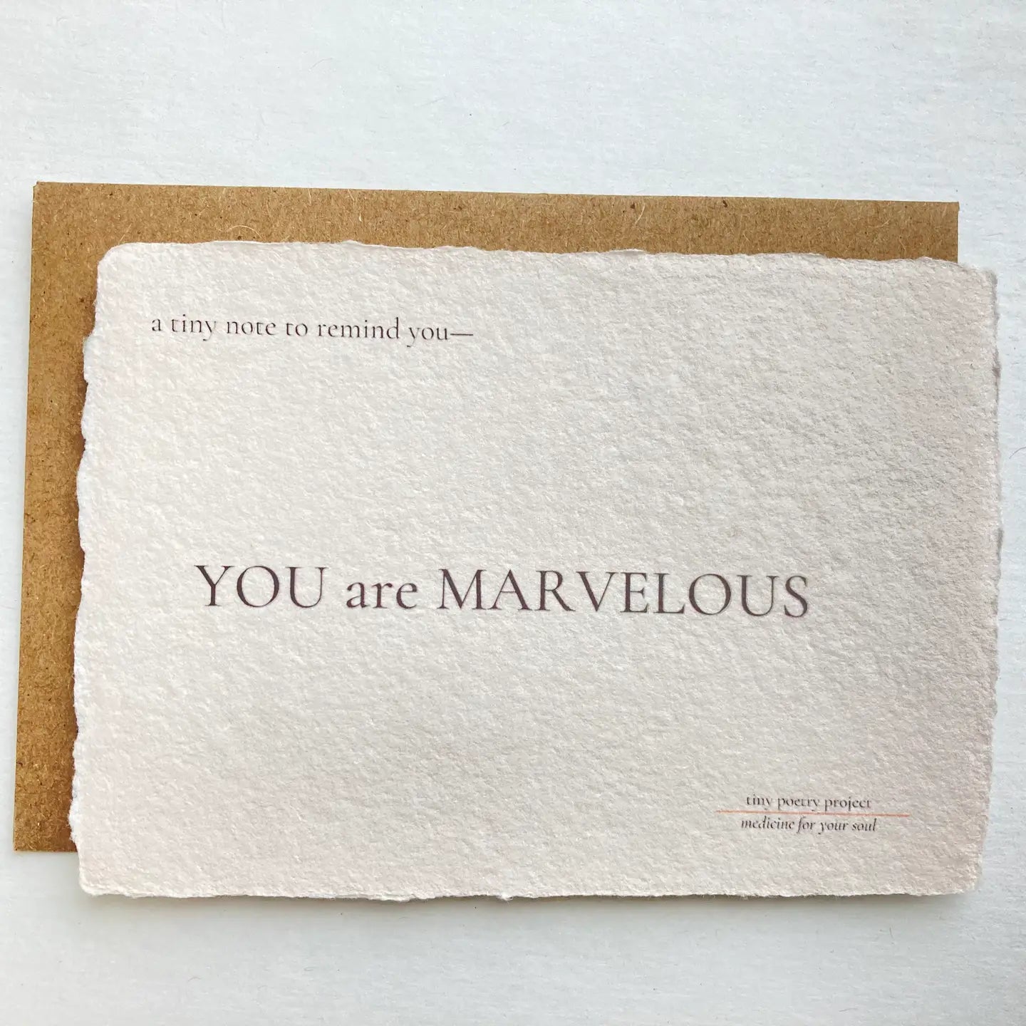 You Are Marvelous: Lift Me Up! Card