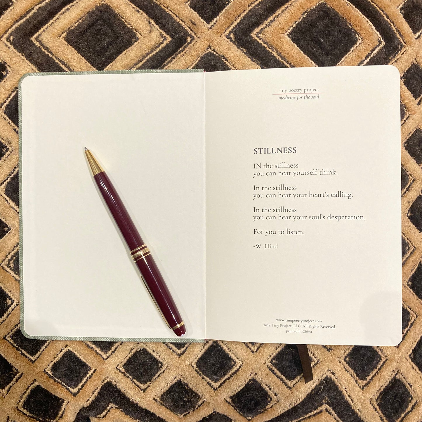 Toward STILLNESS Journal