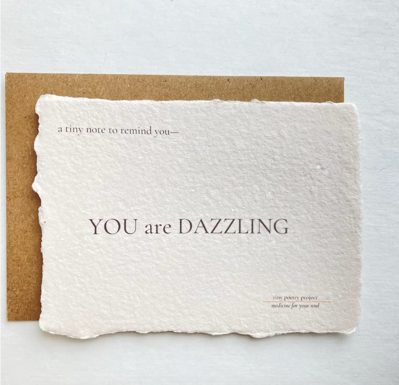 You Are Dazzling: Lift Me Up! Card