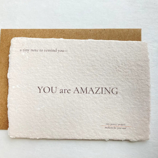 You Are Amazing: Lift Me Up! Card