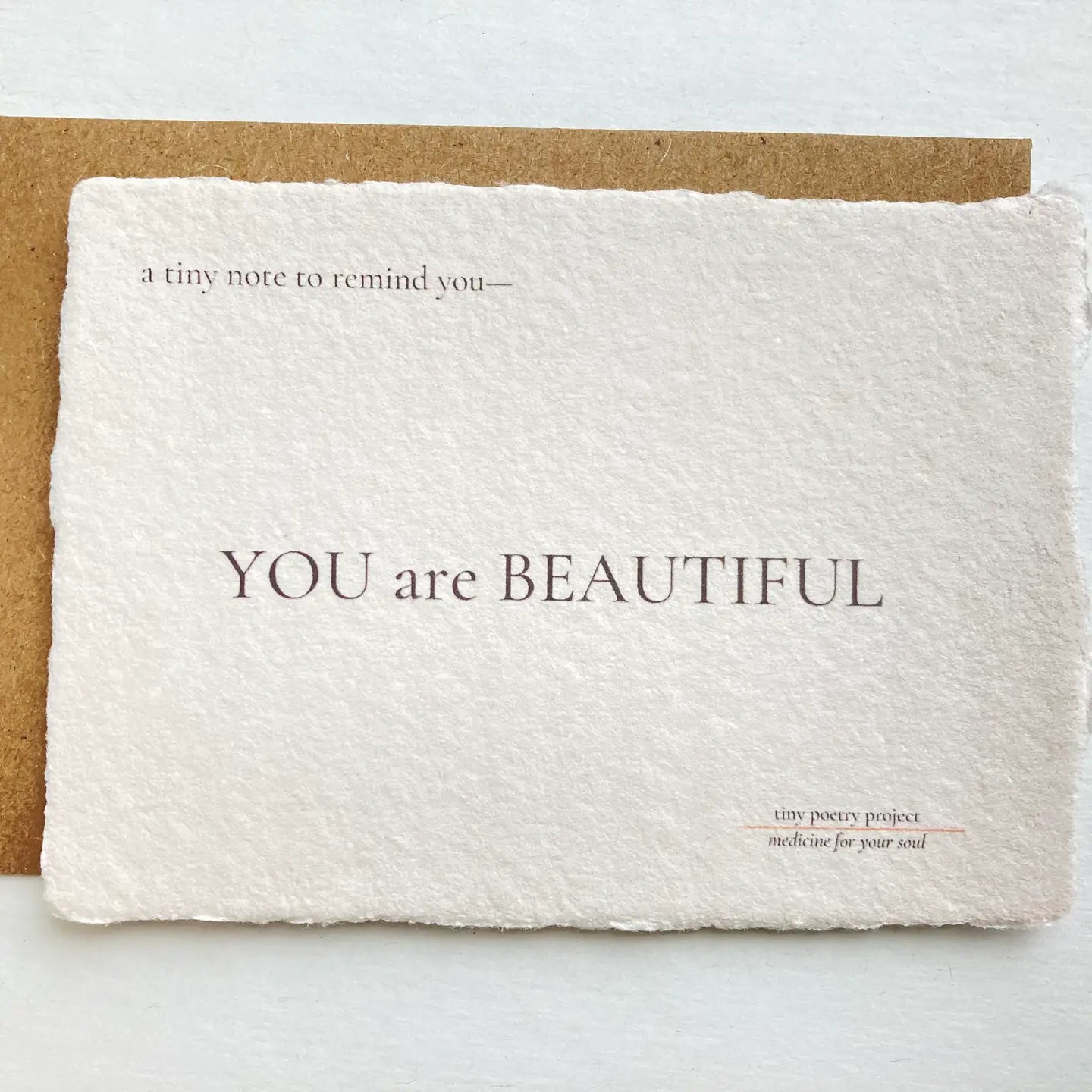 You Are Beautiful: Lift Me Up! Card