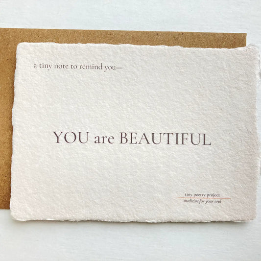 You Are Beautiful: Lift Me Up! Card