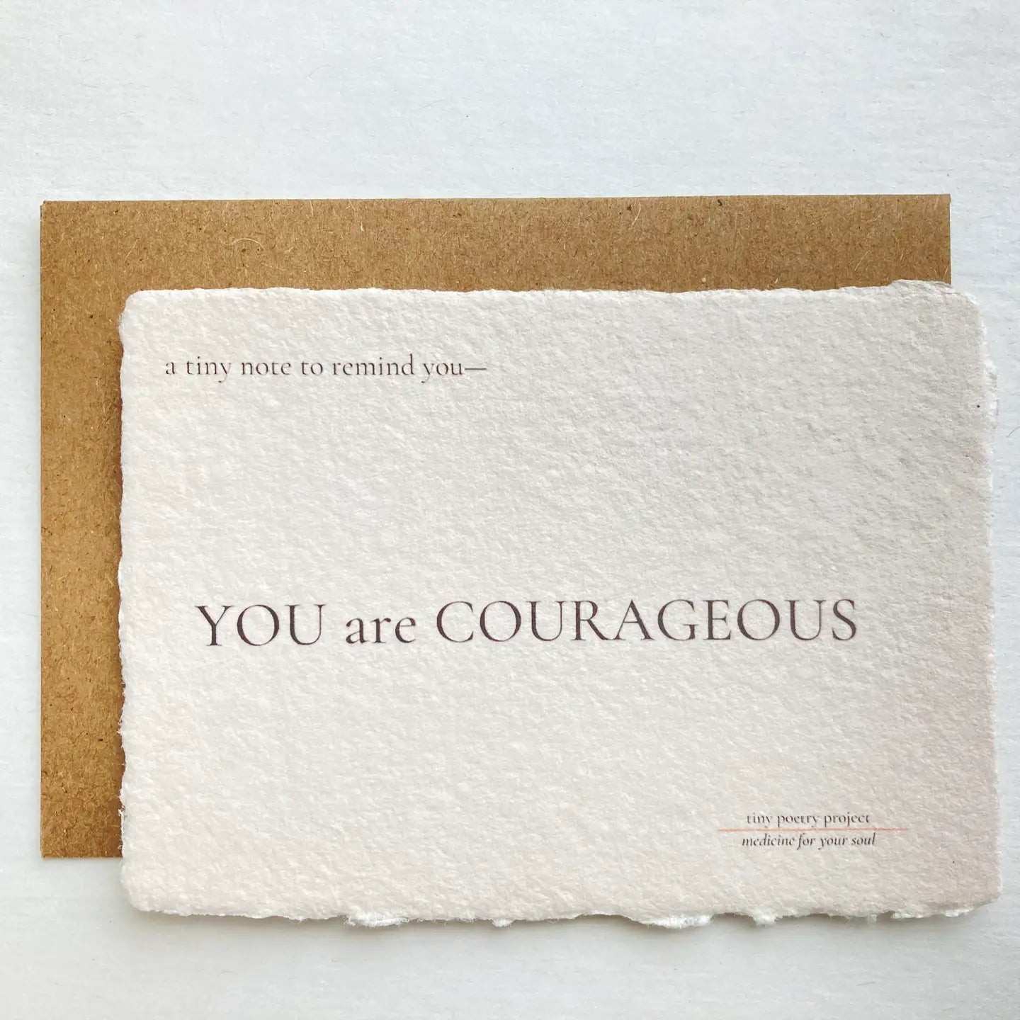 You Are Courageous: Lift Me Up! Card