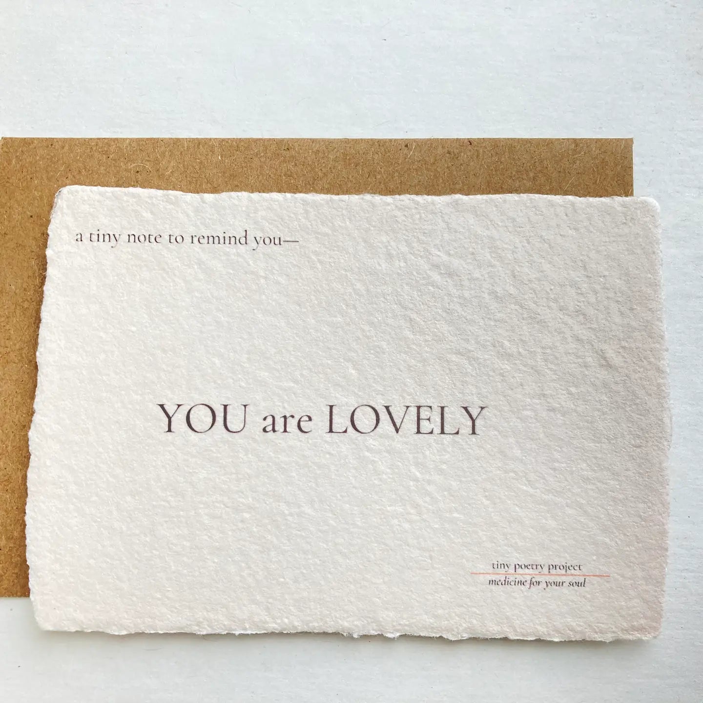 You Are Lovely: Lift Me Up! Card