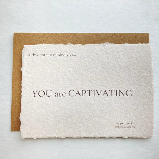 You Are Captivating: Lift Me Up! Card