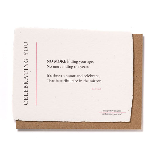 Celebrating You: Plantable Wildflower Birthday Card