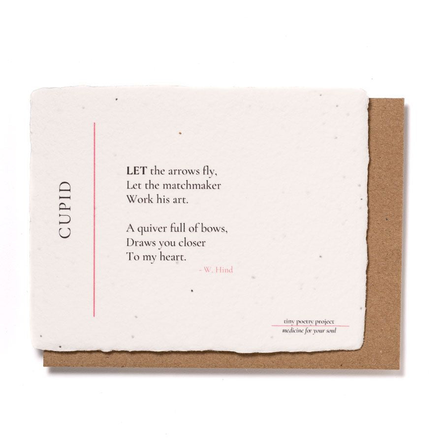 Cupid: Valentine's Day Plantable Card