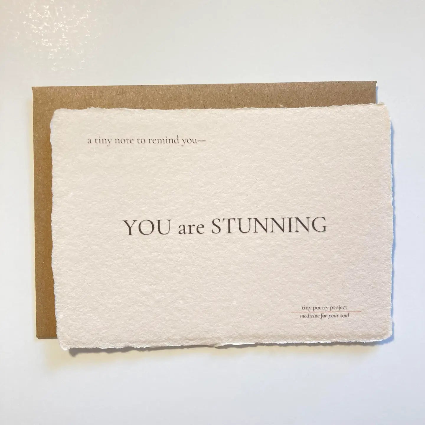 You Are Stunning: Lift Me Up! Card