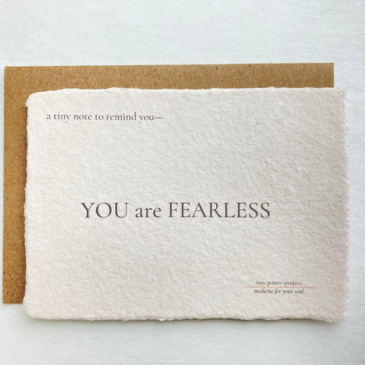 You Are Fearless: Lift Me Up! Card