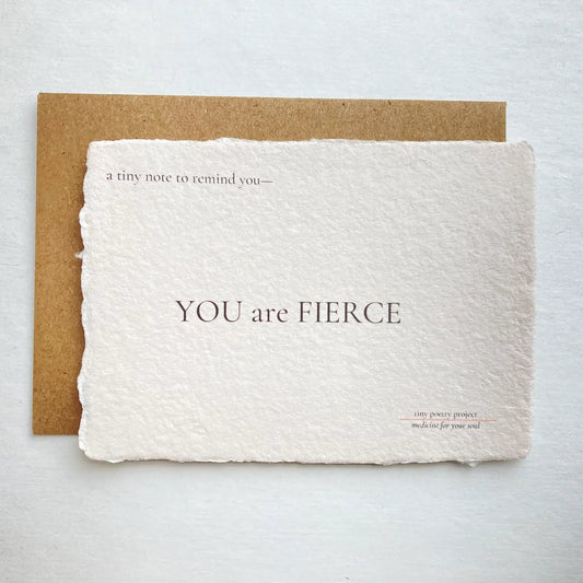 You Are Fierce: Lift Me Up! Card