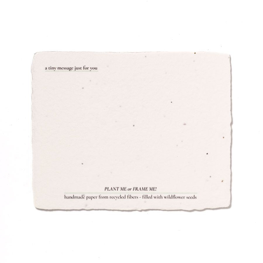 Mother's Day-Everyday: Plantable Mother's Day Card