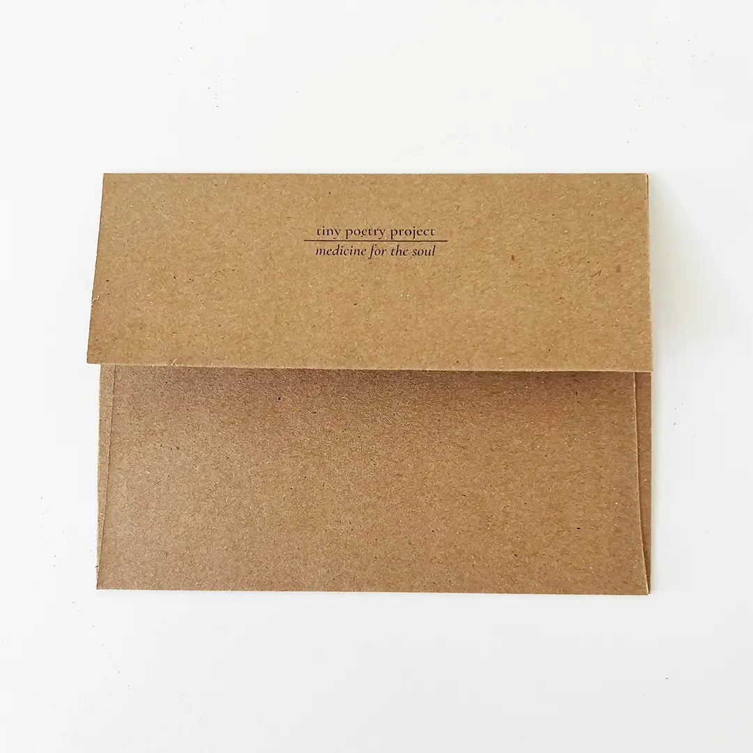 Thank You: Plantable Herb Seeded Card